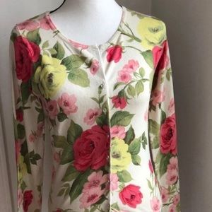 SOLD - NWOT Floral Cardigan Sweater - Do Not Place Order